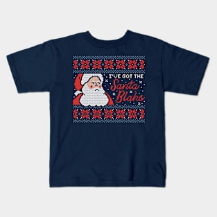 Santa Blahs Holiday Sweater Kids T-Shirt